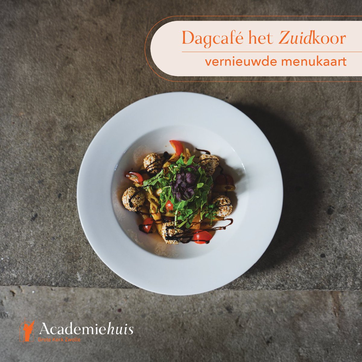 𝙑𝙖𝙣 𝙠𝙤𝙛𝙛𝙞𝙚 𝙩𝙤𝙩 𝙗𝙤𝙧𝙧𝙚𝙡𝙥𝙡𝙖𝙣𝙠

Kom van donderdag t/m zondag lunchen of geniet op elk moment van de dag van een heerlijke koffie met gebak. We zien je graag in dagcafé het Zuidkoor!