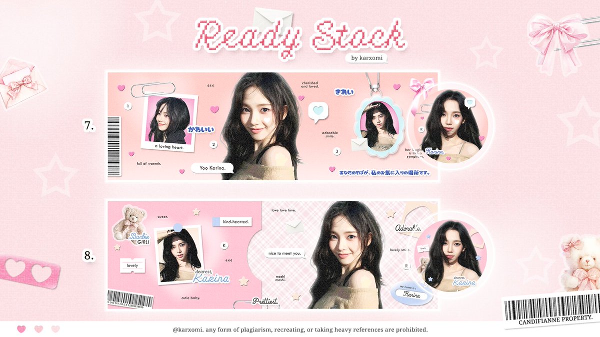 help repot .. makasihh

hai ada layout ready stock karina yg bisa dijemput di dm karxomi yaaaa ... pricinya 15k/each free retext lohhh yuk yuk mampir sekarang ... xixixi

#ZonaBA #zonauang