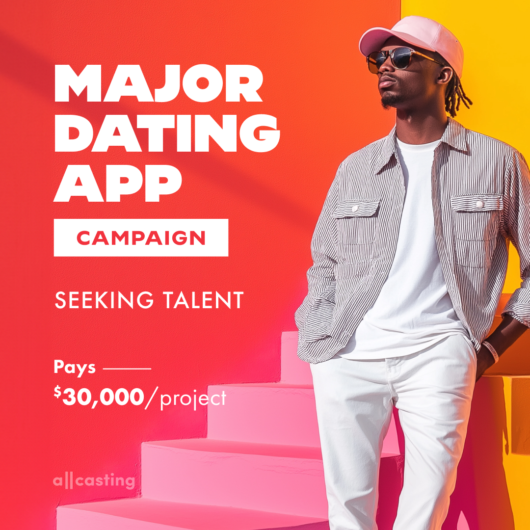 Major Dating App Campaign Seeks Influencers in CA 📸🎬

Apply here 👉 allcasting.com/castingcall/26…