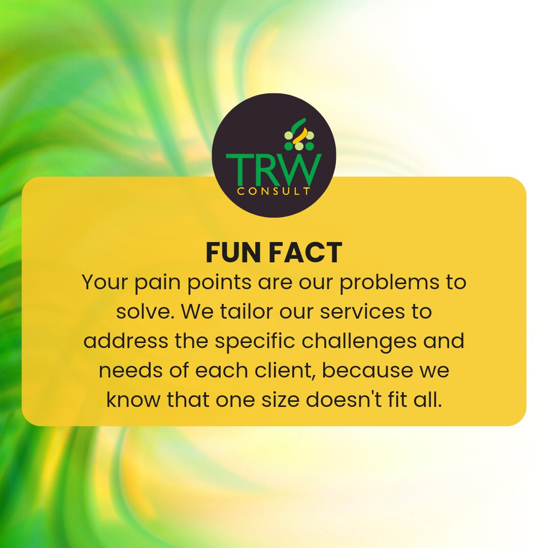 TheReadyWriters's tweet image. Did you know?
No cookie-cutters allowed! We tailor our services to fit your fabulousness. 
We offer unique solutions for amazing results.

#FunFact #TailorMadeSolutions #NoOneSizeFitsAll #BusinessSuccess #ConsultingServices #CustomizedApproach