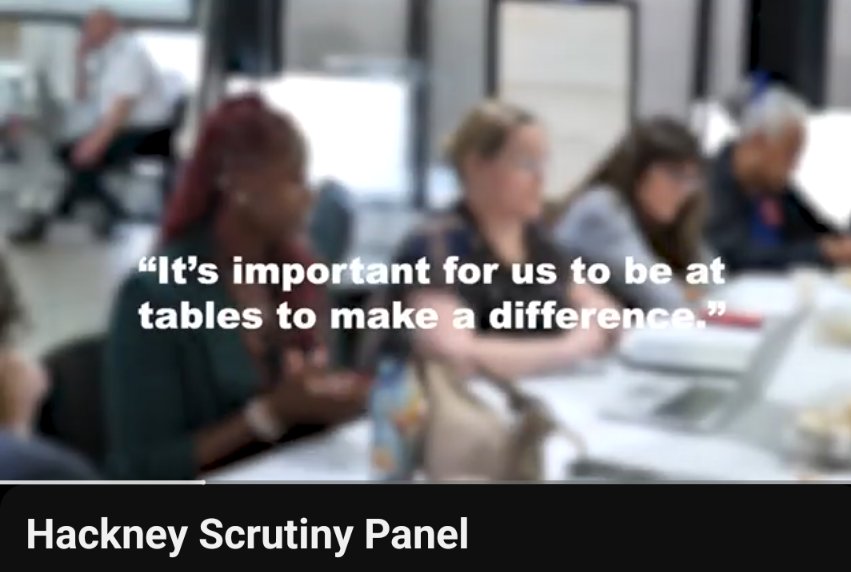 Hackney Community Police Scrutiny Committee tweet media