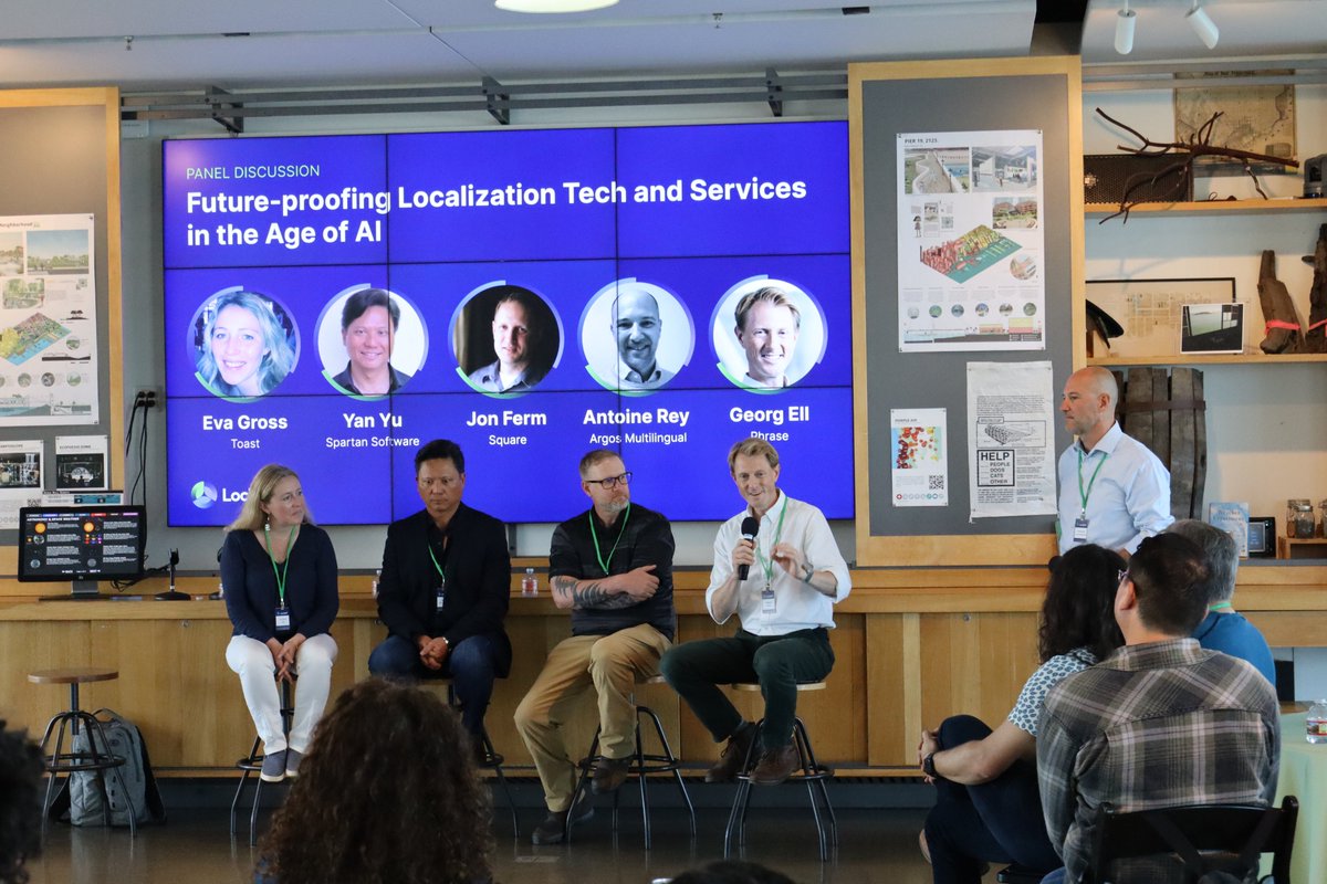 PhrasePlatform's tweet image. Thank you to everyone who joined us at our Loc360° event last night in San Francisco!
Today, we&apos;re excited to continue the conversation at SlatorCon! Don’t miss the 2 pm panel with our CEO, @mrgeorgell 
#SlatorConSV24 #SlatorCon

See you there!