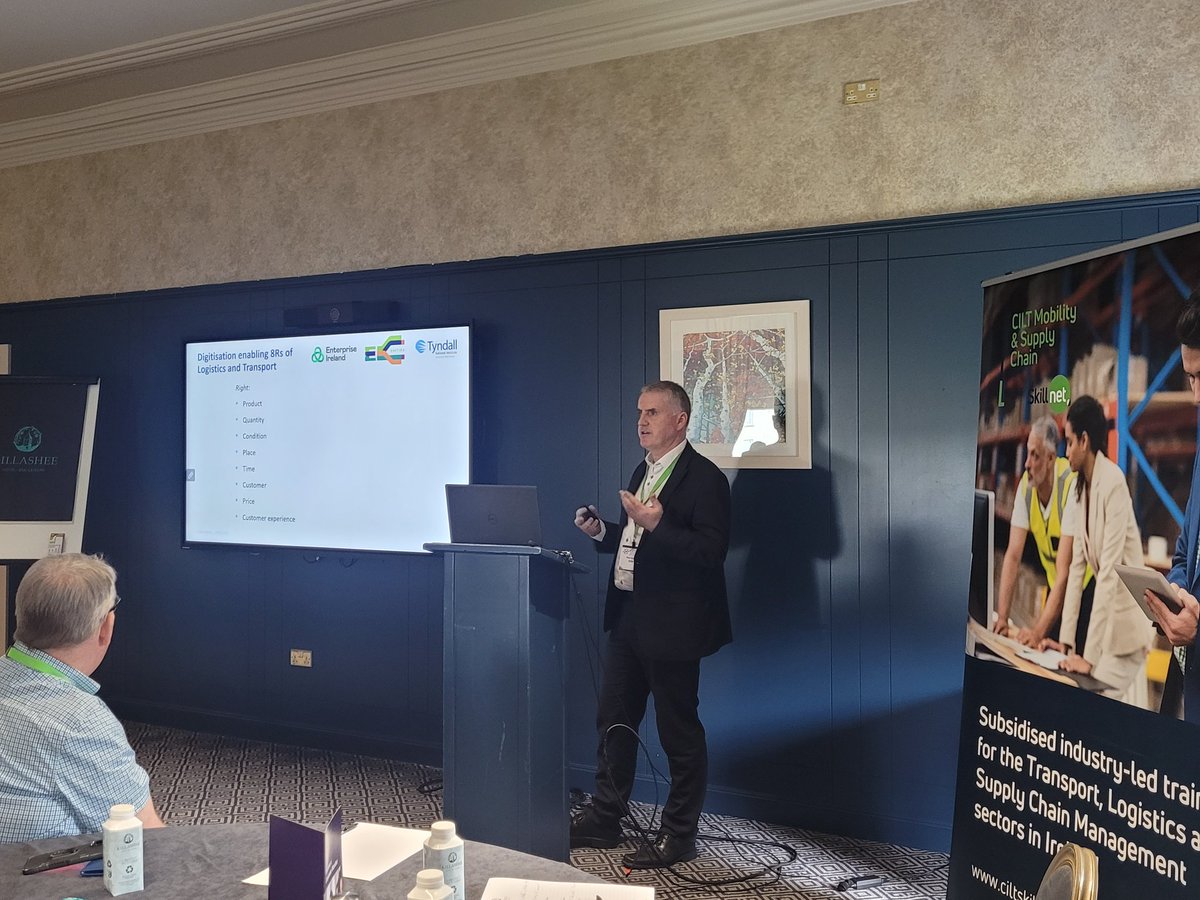 CILT Mobility & Supply Chain Skillnet (@ciltskillnet) on Twitter photo Paul Galvin of <a href="/ENTIRE_EDIH_IE/">ENTIRE_EDIH</a> presenting on the "Digitalisation opportunities for your business" and the fully discounted digital maturity assessment organisations can avail of. <a href="/SkillnetIreland/">Skillnet Ireland</a> #Digitalisation Paul Galvin of <a href="/ENTIRE_EDIH_IE/">ENTIRE_EDIH</a> presenting on the "Digitalisation opportunities for your business" and the fully discounted digital maturity assessment organisations can avail of. <a href="/SkillnetIreland/">Skillnet Ireland</a> #Digitalisation