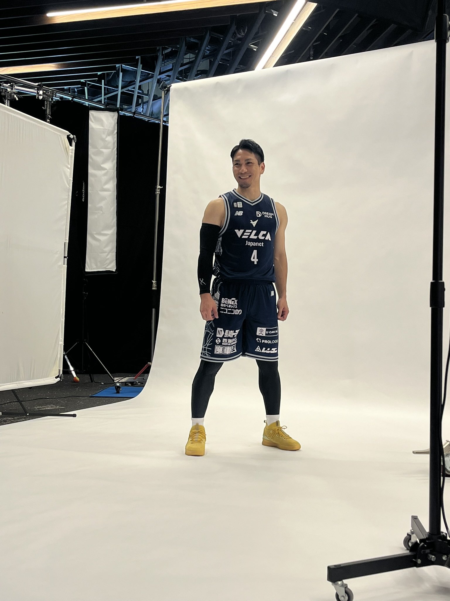 長崎ヴェルカ かくし ユニフォーム 狩俣昌也