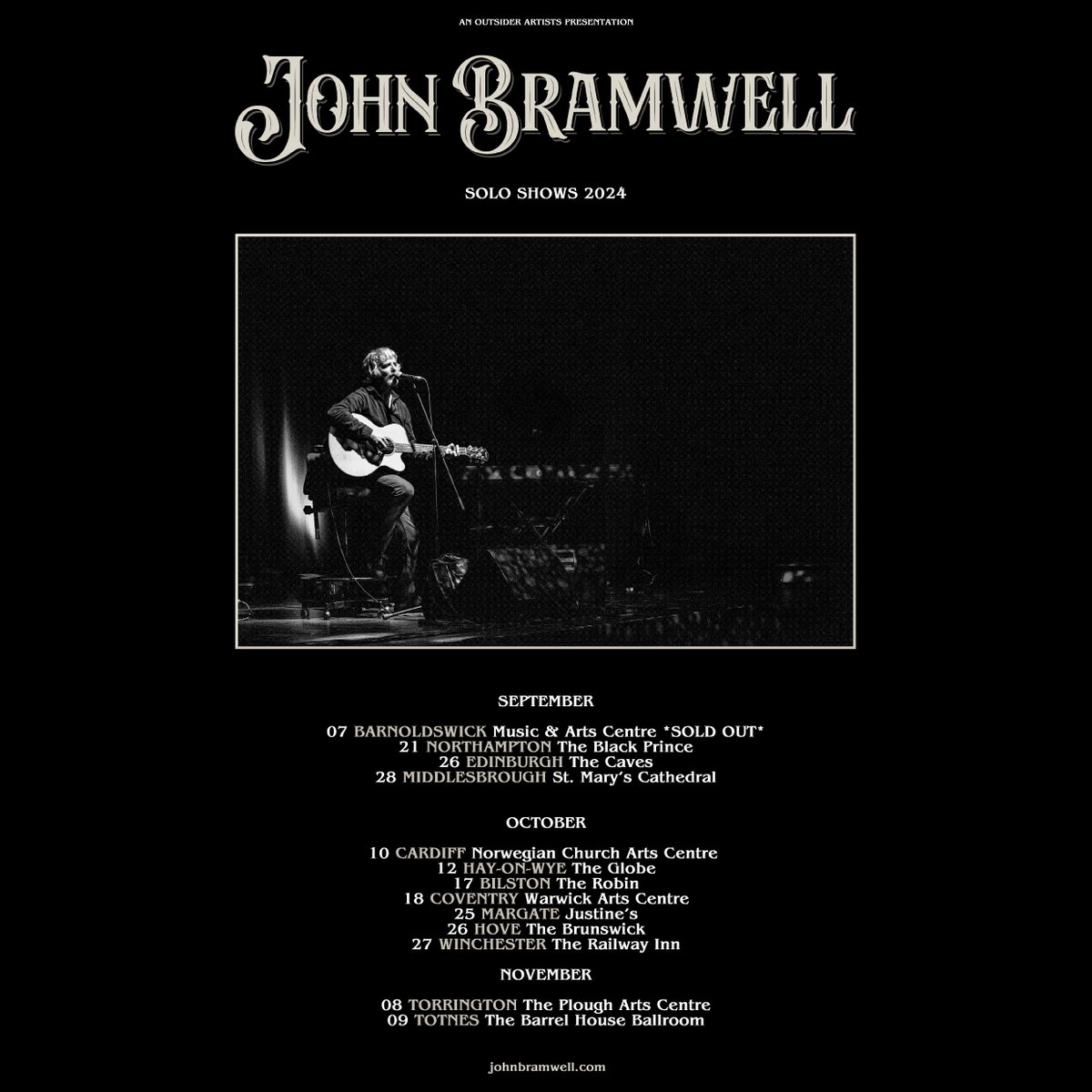 The Robin (@therobinvenue) on Twitter photo We're thrilled to have John Bramwell with us Thursday 17th October as part of his solo tour! <a href="/IamKlootClub/">I Am Kloot Club</a>
Get tickets here:
buff.ly/4dO8CDK We're thrilled to have John Bramwell with us Thursday 17th October as part of his solo tour! <a href="/IamKlootClub/">I Am Kloot Club</a>
Get tickets here:
buff.ly/4dO8CDK