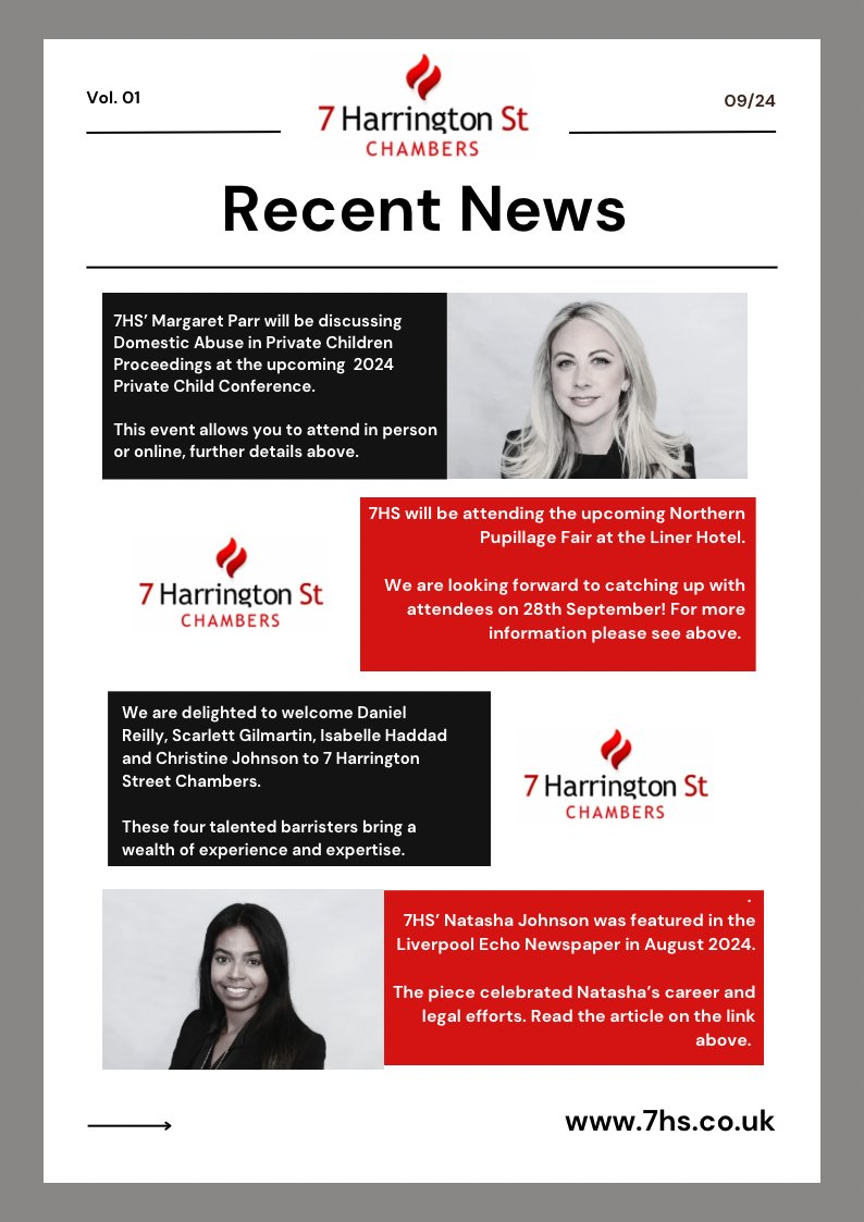 For a link to the upcoming Private Child Care Conference click here: liverpoollawsociety.org.uk/training-cours…

Further details for the Pupillage fair: linkedin.com/events/speedmo…

The Liverpool Echo’s full newspaper article for Natasha Johnson: …iverpoolecho-co-uk.cdn.ampproject.org/c/s/www.liverp…

#News #Chambers #Updates