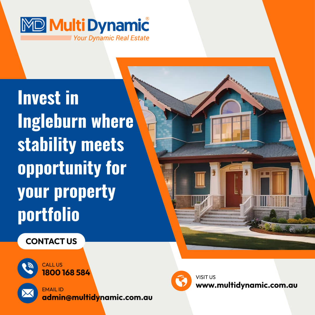 _multidynamic's tweet image. 🏡 Looking to grow your property portfolio?

🌟 Ingleburn offers the perfect blend of steady growth and exciting potential.

Call Us: 1800 168 584
multidynamic.com.au

#MultiDynamic #IngleburnInvestments #PropertyPortfolio #RealEstateOpportunity #SecureYourFuture #InvestSmart
