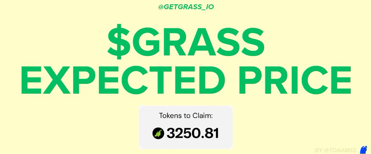 toaamss's tweet photo. $GRASS IS HERE

Perhaps we had too high of expectations

Or perhaps not .... 🧵🧵