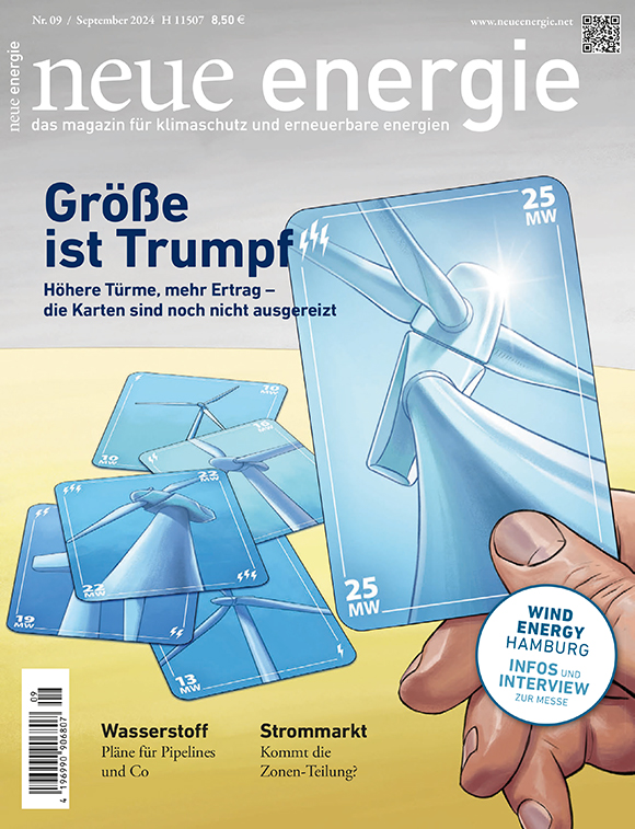 Unser Oktober-Heft ist da! Vor der Windmesse in Hamburg geht's im Schwerpunkt um die Lage der Windindustrie, unter anderem mit Blick auf die wachsende Konkurrenz aus China. Alle Themen und Leseprobe: neueenergie.net/archiv/magazin…