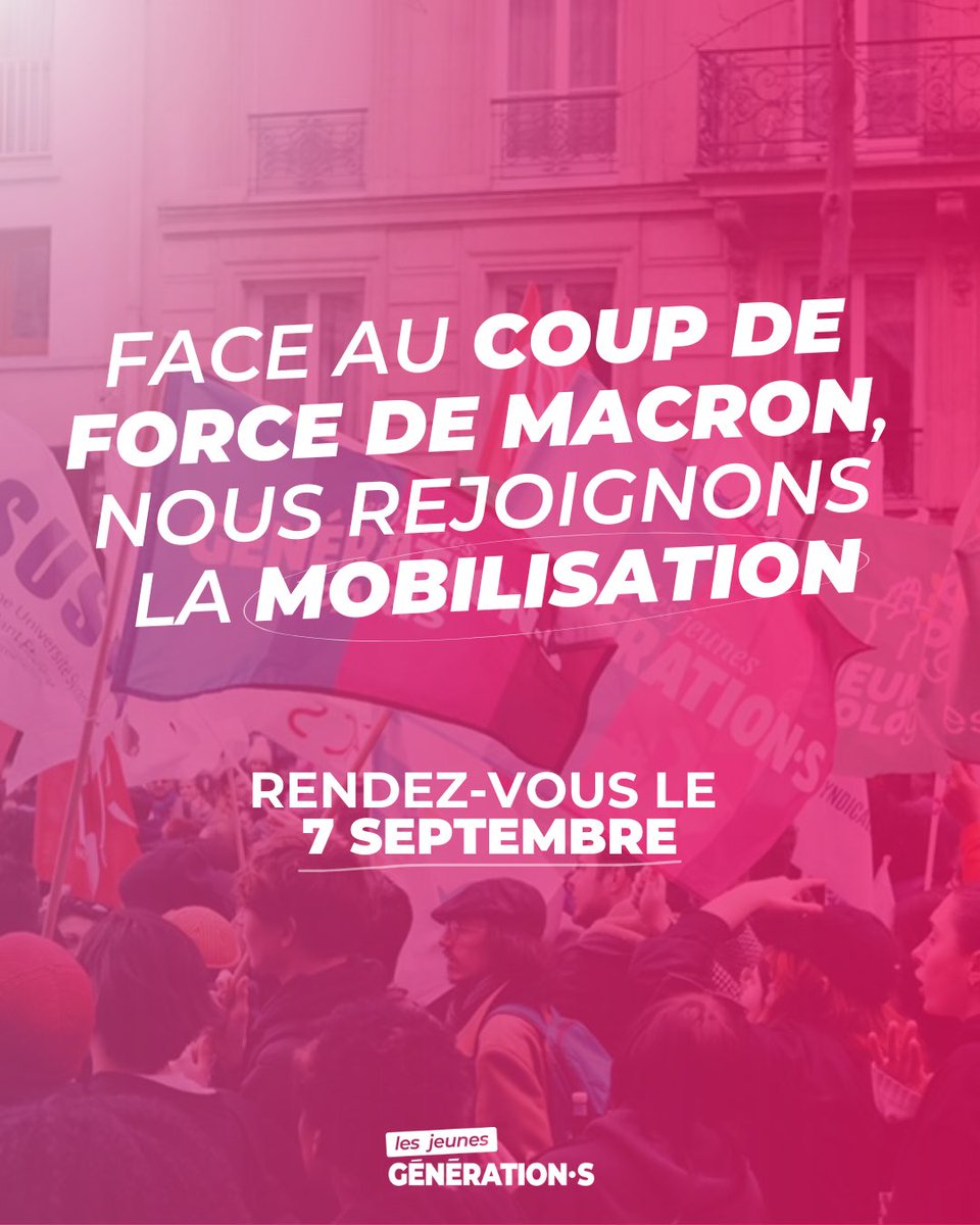 Macron refuse de respecter le résultat des législatives.

Le gouvernement de <a href="/MichelBarnier/">Michel Barnier</a> ne sera que la prolongation de la politique macroniste qui a abimée notre pays.

Travaillons à construire nos prochaines victoires, notre unité en sera l'une des clés.

Rendez vous samedi.