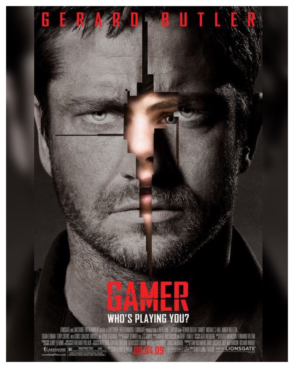 WreckLeaguePod's tweet image. 15 Years #Gamer Starring: #GerardButler #MichaelCHall #AmberValletta #KyraSedgwick #LoganLerman #TerryCrews #AlisonLohman #Ludacris #AaronYoo #JohnLeguizamo #ZoeBell #MimiMichaels #MiloVentimiglia Directed By: #NeveldineTaylor 

#WreckLeaguePodcast