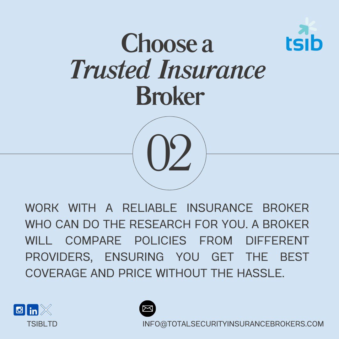 TSIBltd's tweet photo. Here are 5 precise and simple pointers to get you started on your insurance journey! There are several insurance cover options to cater to your specific needs, we are also here and ready to serve, to answer all of your questions and hold your hands https://t.co/yFooQ9IoyA