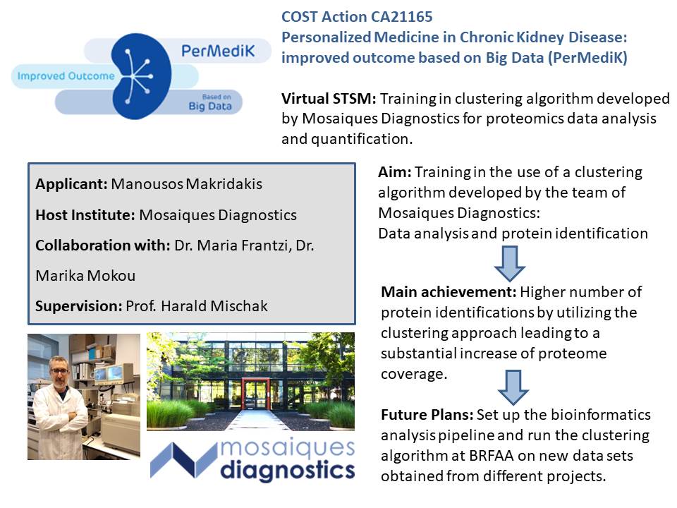 📷Manousos Makridakis recently completed a Short-Term Scientific Mission (STSM) gaining valuable experience and insights. He shared his journey and the impact of the STSM on his research⬇️
Check out our Website to learn more about STSM.
permedik.eu/stsms/
#CKD #COSTProgramme