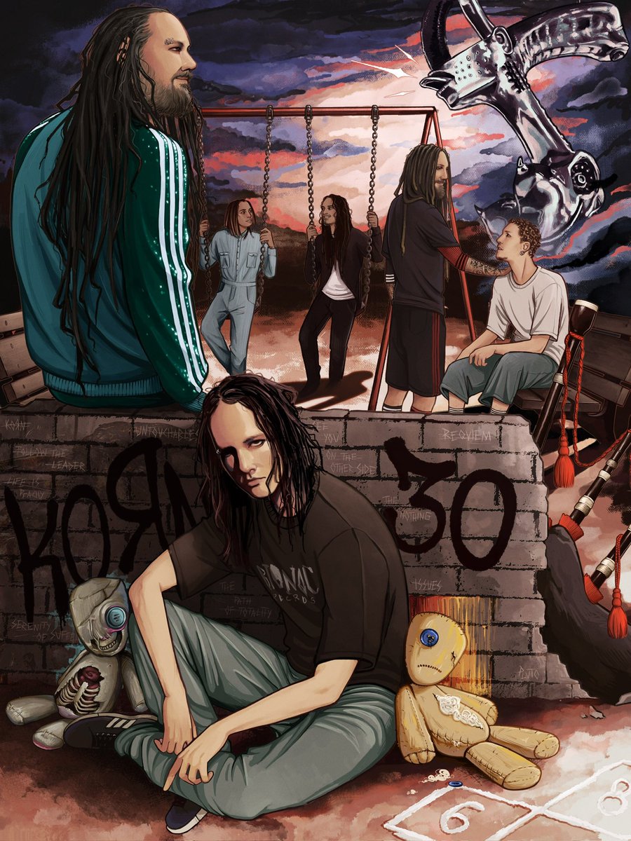 Remember Who You Are.

My entry for #KoRn30Art