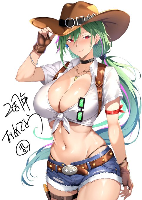 先行きさん@sakiyuki_fumei 2周年イラスト描かせて頂きました～

2周年おめでとうございま～す🎉🎊

後、遅くなって申し訳ありませんでした～～🙇‍♂️💦💦 