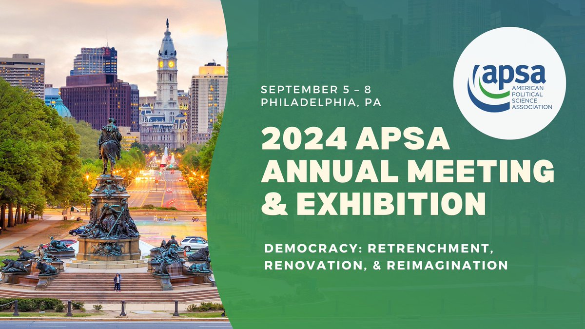 Cambridge University Press - Politics (@cup_polisci) on Twitter photo New #APSA2024 working paper uploaded to <a href="/APSA_Preprints/">APSA_Preprints</a> -
Is Gender Diplomacy Effective? Women’s Representation and Public Diplomacy in Authoritarian Regimes - cup.org/3Xd62jl
- <a href="/lindsaybenstead/">Lindsay J. Benstead</a> & <a href="/ElifSariGenc/">Dr. Elif Sari Genc</a>
#preprint New #APSA2024 working paper uploaded to <a href="/APSA_Preprints/">APSA_Preprints</a> -
Is Gender Diplomacy Effective? Women’s Representation and Public Diplomacy in Authoritarian Regimes - cup.org/3Xd62jl
- <a href="/lindsaybenstead/">Lindsay J. Benstead</a> & <a href="/ElifSariGenc/">Dr. Elif Sari Genc</a>
#preprint