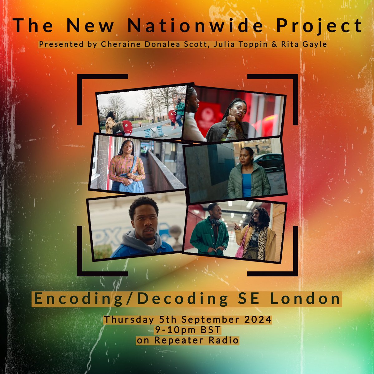 NewNationwideProject (@new_nationwide) on Twitter photo π£ <a href="/new_nationwide/">NewNationwideProject</a> in 2β£ hours!
πΊ Encoding/Decoding SE London
ποΈ Thursday, 5 Sep 2024
π 9pm-10pm bst/4pm-5pm est
ποΈ Join hosts <a href="/Goldielocs16/">Cheraine Donalea Scott</a>, <a href="/Miss_Toppin/">Julia Thee Junglist Historian</a> & <a href="/rita_gayle/">Rita Gayle</a> and special guest <a href="/itsJaninebtw/">Dr.Janine Francois</a> as they discuss 3 βΌοΈπ¬π§ texts
π» <a href="/Repeater_Radio/">Repeater Radio</a> - repeater-radio.com π£ <a href="/new_nationwide/">NewNationwideProject</a> in 2β£ hours!
πΊ Encoding/Decoding SE London
ποΈ Thursday, 5 Sep 2024
π 9pm-10pm bst/4pm-5pm est
ποΈ Join hosts <a href="/Goldielocs16/">Cheraine Donalea Scott</a>, <a href="/Miss_Toppin/">Julia Thee Junglist Historian</a> & <a href="/rita_gayle/">Rita Gayle</a> and special guest <a href="/itsJaninebtw/">Dr.Janine Francois</a> as they discuss 3 βΌοΈπ¬π§ texts
π» <a href="/Repeater_Radio/">Repeater Radio</a> - repeater-radio.com