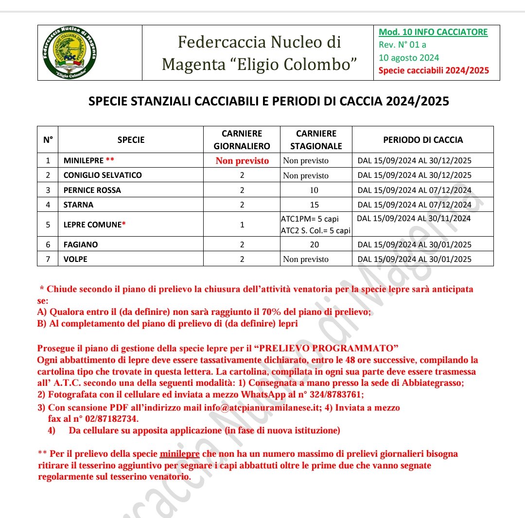 partigianovegan's tweet image. Questo è l&apos;elenco di tutti gli innocenti che i #cacciatori sono autorizzati ad uccidere. Ammazzano animali stupendi e indifesi per puro sadismo, divertimento o noia. Questa gente,per sbaglio uccide o ferisce anche persone durante la stagione venatoria.
TUTTO QUESTO MI FA SCHIFO!!