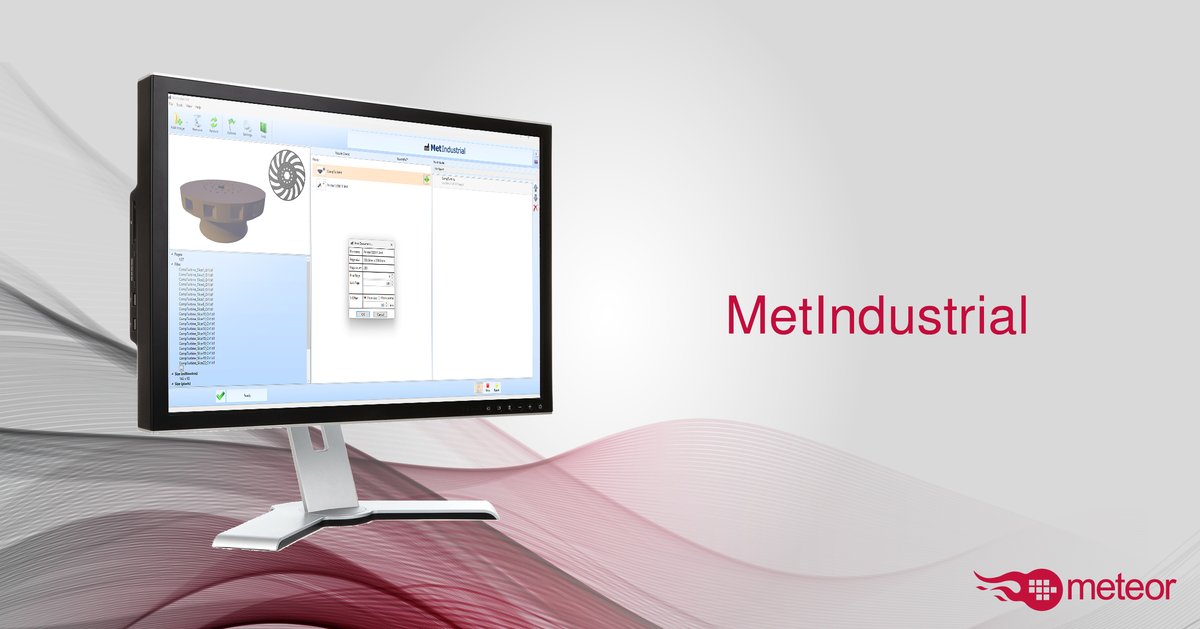 Meteor further expands its software portfolio with the launch of MetIndustrial, a ready-to-use Digital Front End (DFE) specifically designed for industrial applications where printing is one element of the overall manufacturing process.

lnkd.in/e-eq5tHf
