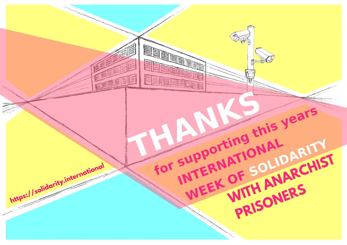 Week of Solidarity With Anarchist Prisoners tweet media