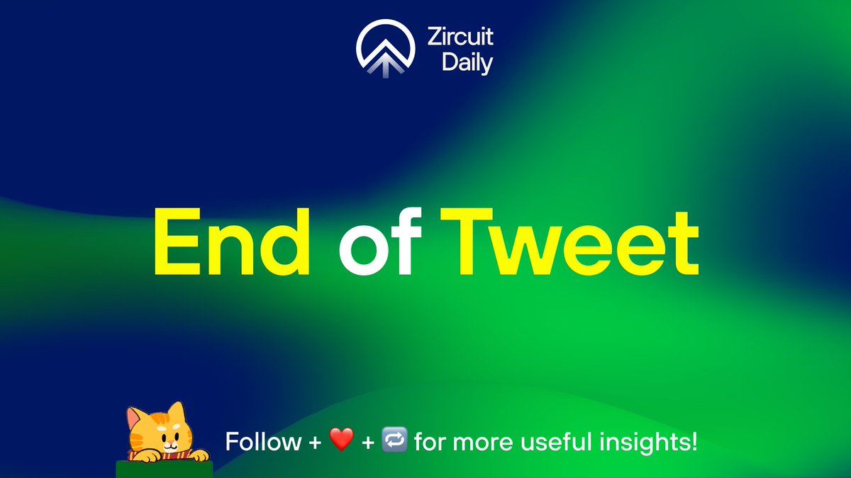 Zircuit Daily tweet media