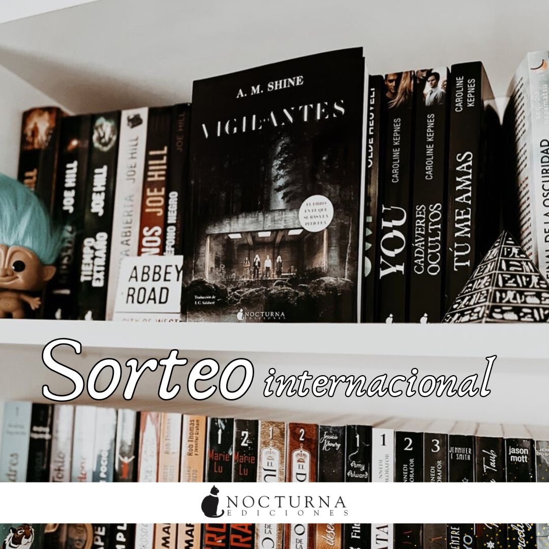 ✨ Noctámbulos, ¡estamos sorteando un ejemplar de los #LosVigilantes en cada red social, tres en total (Instagram, TikTok y Twitter)!❤️‍🔥

BASES:
-RT esta publicación
-Síguenos: @nocturnaed
-Termina el 10/9

¡Suerte! ✨
