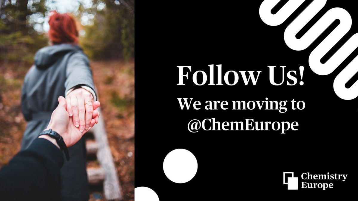 EurJIC (@eurjic) on Twitter photo We are changing our Social Media accounts, and we will stop posting from this account. Please follow us on <a href="/ChemEurope/">Chemistry Europe</a> to keep up with the latest updates! We are changing our Social Media accounts, and we will stop posting from this account. Please follow us on <a href="/ChemEurope/">Chemistry Europe</a> to keep up with the latest updates!