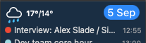 ifthenalex's tweet photo. Example: I was invited to an interview. 

(not really, but this shows the concept) 

I can't see who my interview is with, because the sender was being polite 🙃 https://t.co/uklLAZTqiB