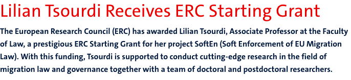 Extremely grateful for the <a href="/ERC_Research/">European Research Council (ERC)</a> StG award for my new research line on enforcing EU #migration law. Motivated to work alongside a team (watch that space!) <a href="/lawinmaastricht/">Law in Maastricht</a> <a href="/MaastrichtU/">Maastricht University</a> &amp; to collaborate widely. <a href="/MaastrichtEUlaw/">MCEL</a> <a href="/gln_maastricht/">Globalisation and Law Network</a> <a href="/OdysseusNetwork/">Odysseus Network</a> <a href="/RLI_News/">Refugee Law Initiative</a>