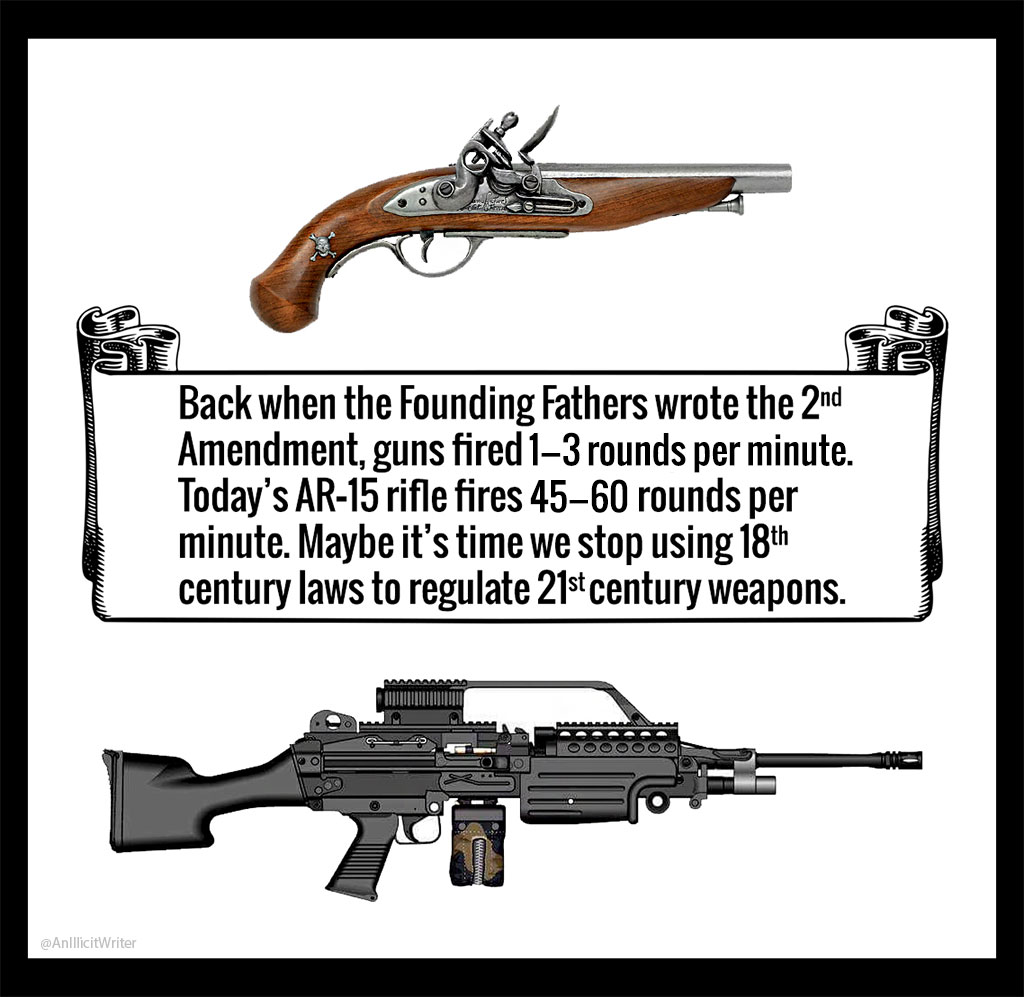 BillEaster10's tweet image. #GunReformNow 
#BanAssaultWeapons #BanHighCapacityMagazines 
#Repuglicans are #ProLifeMyAss 
#ThisIsTrumpsAmerica 

We tried to make it better and get rid of all these #GunDeaths happening all over the USA because of #IncompetentRepuglicanLeaderShip, and we’re gonna try it again?