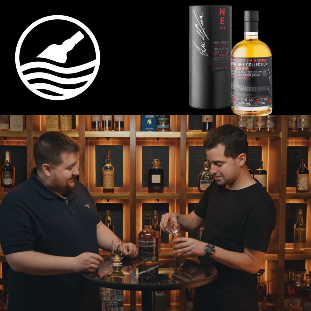 DramfoolCasks's tweet image. 🥃The Octomore 9.3 &amp;amp; final piece of The #JimMcEwanSignatureCollection review is now live.

See what @Bevvy have to say about it here 👉 bit.ly/BevvyOctomore93 📺

❗️The bottles go live at 7pm on Friday 4th October.

#octomore #whiskynews