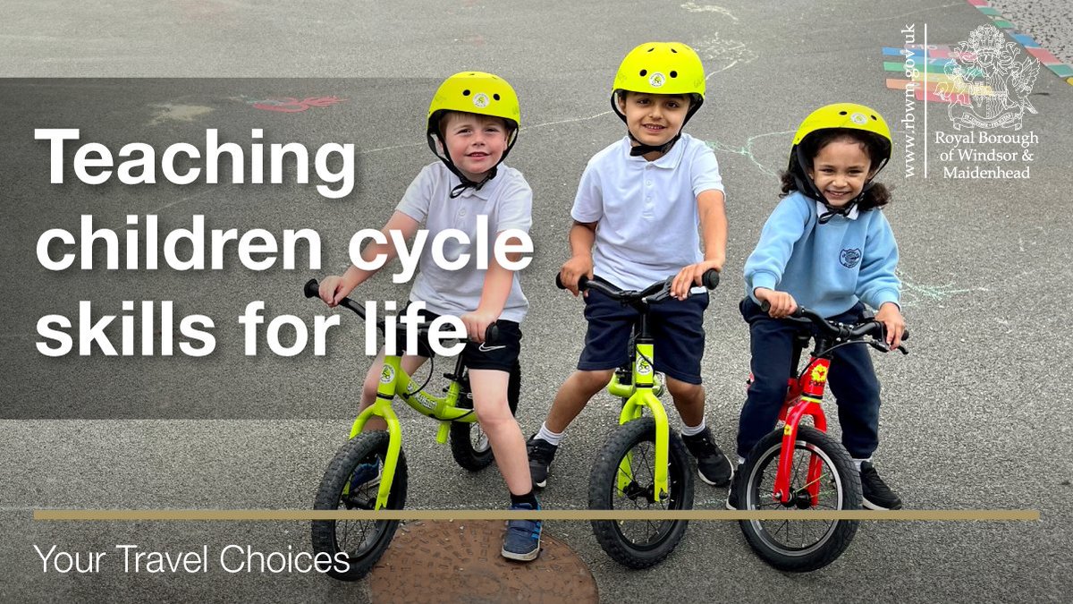 🚲 We teach essential cycling skills to 1,000+ borough pupils, on their own bikes each year, in our Bikeability scheme. 
❤️ Our early years &amp; Year 1 children can also access to bikes on which to learn, in our Bikes In Schools project.
👉🏼 Find out more orlo.uk/1V0lJ