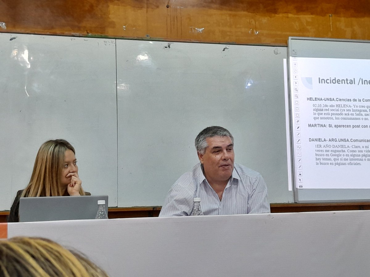 Francisco Albarello (@falbarello) on Twitter photo Las redes son utilizadas como buscadores de noticias, informarse en las redes es "inevitable", y persiste el breaking news combinado con los nuevos medios, dicen <a href="/maxiperet/">Maximiliano Peret</a> <a href="/fedraaimetta/">Fedra Aimetta</a> #postbroadcasting <a href="/unfernandezmas/">José Luis Fernández</a> <a href="/InvestigarenRed/">Investigar en Red</a> <a href="/FcomAustral/">Facultad de Comunicación · Universidad Austral</a> Las redes son utilizadas como buscadores de noticias, informarse en las redes es "inevitable", y persiste el breaking news combinado con los nuevos medios, dicen <a href="/maxiperet/">Maximiliano Peret</a> <a href="/fedraaimetta/">Fedra Aimetta</a> #postbroadcasting <a href="/unfernandezmas/">José Luis Fernández</a> <a href="/InvestigarenRed/">Investigar en Red</a> <a href="/FcomAustral/">Facultad de Comunicación · Universidad Austral</a>