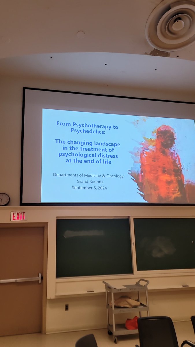 Don Thiwanka Wijeratne (@dr_dtw) on Twitter photo What a great start to DOM Grandrounds for the year! "The role of Psychedelics in end of life, psychological distress" @DrDAKain <a href="/DrClaudioSoares/">Claudio Soares</a> @PsychiatryQueens <a href="/QueensPostgrad/">Queen's PGME</a> <a href="/QueensuDOM/">Queen's U Department of Medicine</a> <a href="/QueensUHealth/">Queen's Health Sciences</a> What a great start to DOM Grandrounds for the year! "The role of Psychedelics in end of life, psychological distress" @DrDAKain <a href="/DrClaudioSoares/">Claudio Soares</a> @PsychiatryQueens <a href="/QueensPostgrad/">Queen's PGME</a> <a href="/QueensuDOM/">Queen's U Department of Medicine</a> <a href="/QueensUHealth/">Queen's Health Sciences</a>