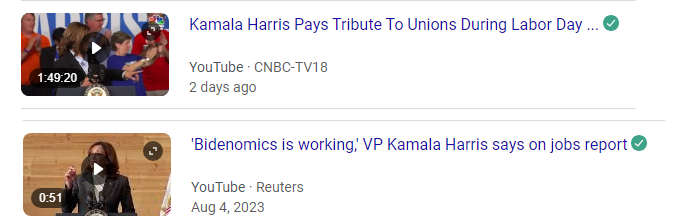 kamala harris supports labor unions, organizations supporting 10 percent pay increase over 10 years. Inflation is 230 percent with bidenomics/harrisonomics.