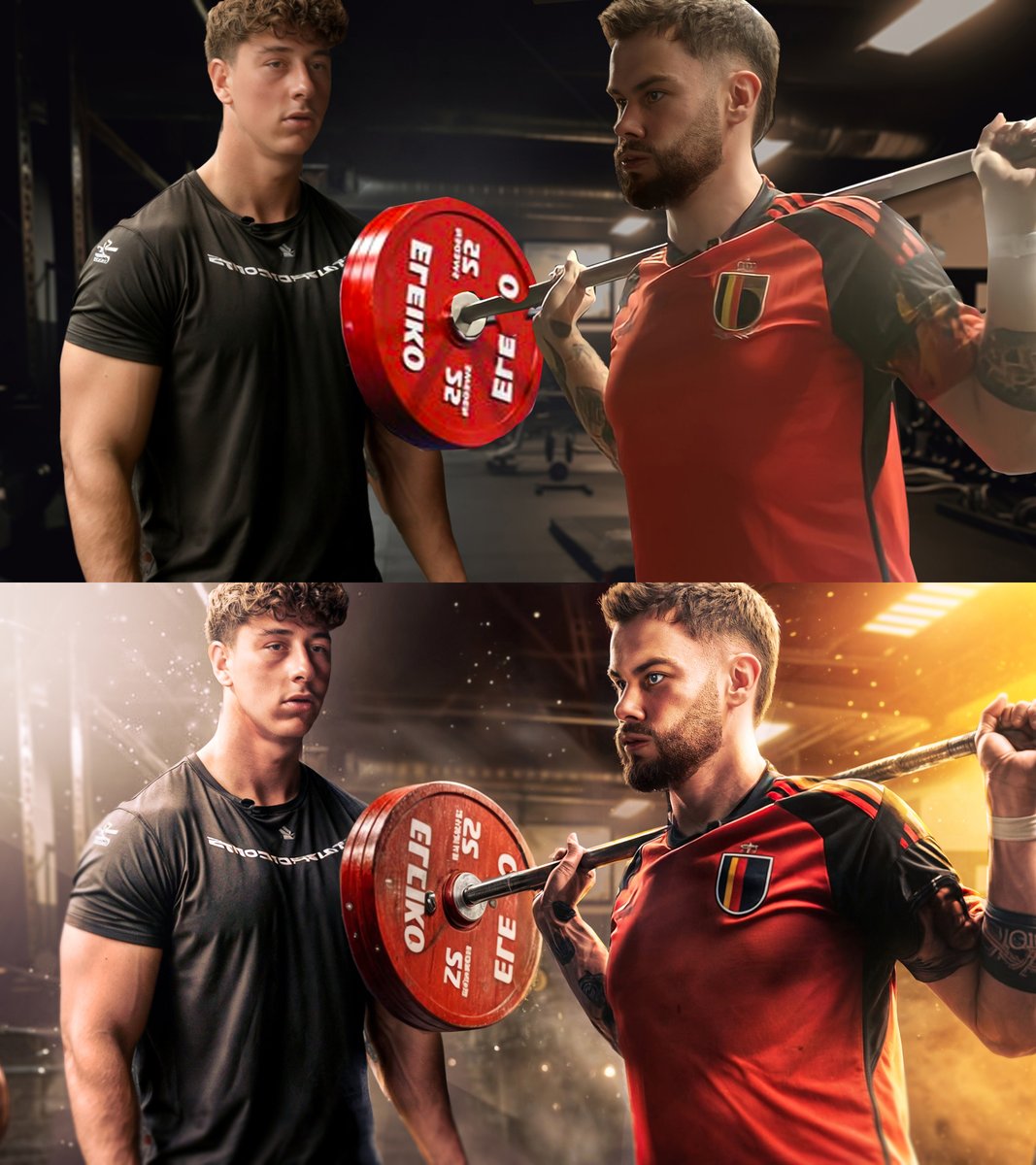 Sachadzn's tweet image. Miniature pour Brutus 💪

Avant/Après