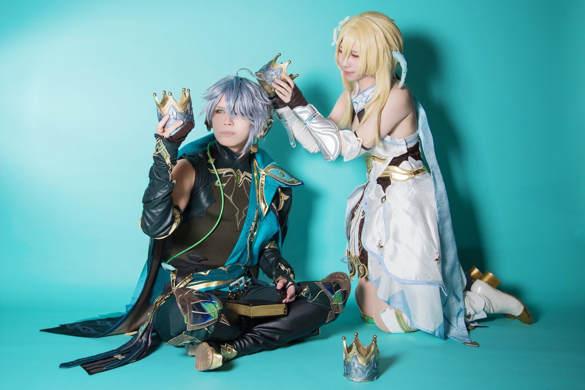 ryuya_KH's tweet photo. 【コスプレ写真】
👑triple crown👑

蛍 / 春井さん@ha_ru191 
アルハイゼン / 龍弥
📸 / 烏丸りくさん@k_rikuchan 

スタジオ お結び/ @studio_omusubi
#GenshinImpactcosplay https://t.co/qSfovlaXjN