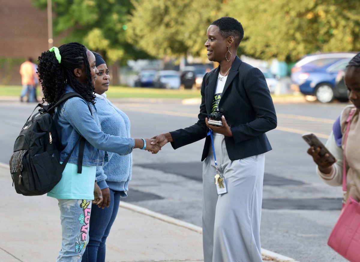 maxrocphoto's tweet photo. @RCSDNYS begins the 2024/25 school year, Thursday at the new Loretta Johnson Middle School. @WXXINews https://t.co/skfL3DVSJe