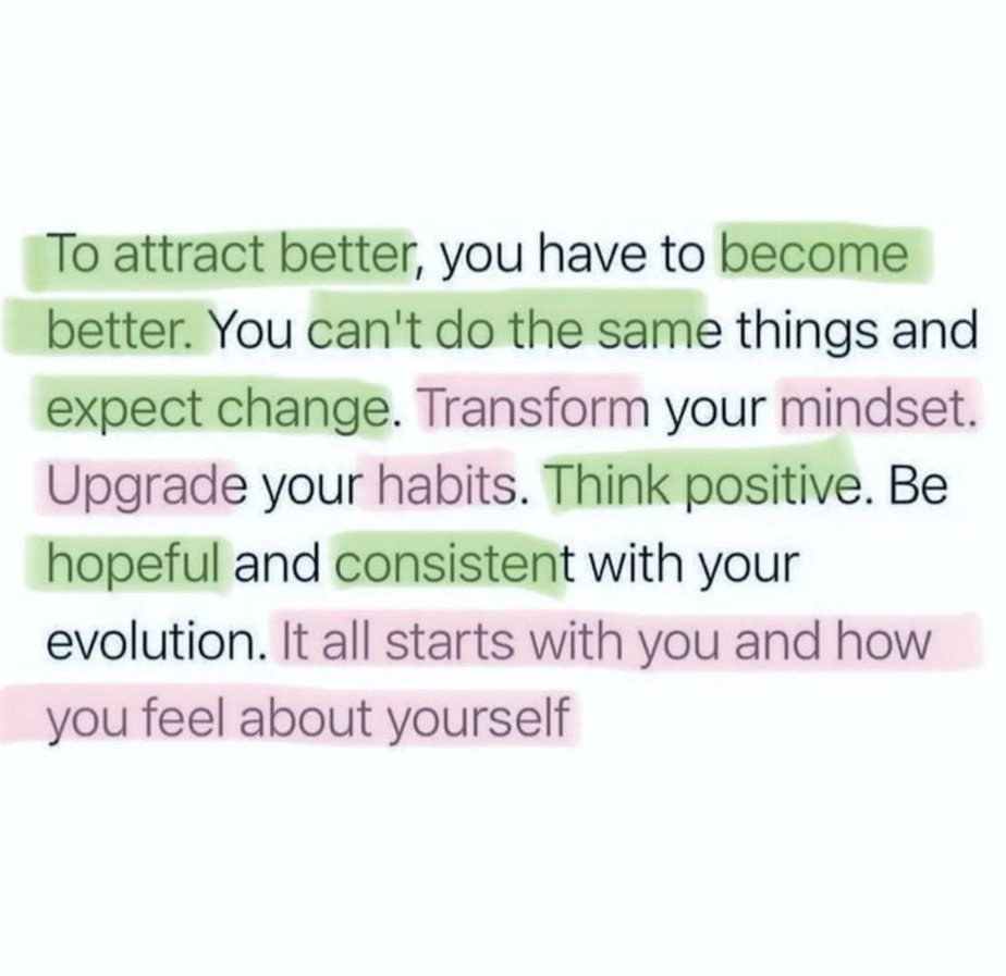 Think positive 💚🩷