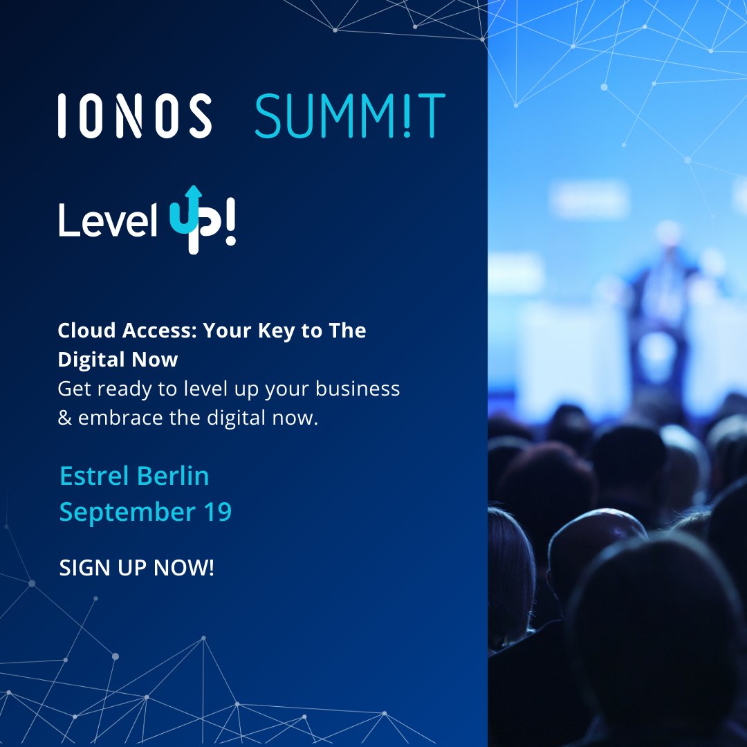 ☁️ IONOS Summit 2024: Erfahren Sie beim Vortrag der IFF alles rund um das Thema "Industry 4.0: In Cloud we trust – IndustryFusion-X – Dataspace for Industry 4.0"
📅 19. September 2024
📍 ESTREL Convention Center, Berlin
🔗 Mehr Infos: ionos.ly/zoc
#IONOSSummit