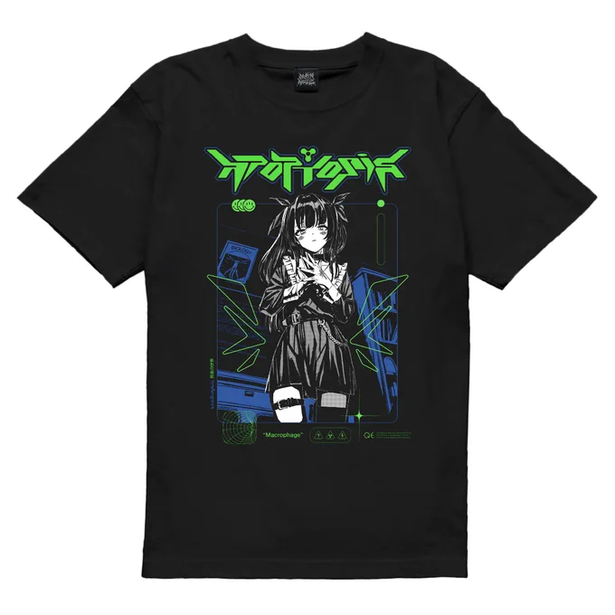これ着てる人見かけて嬉しかったAPOPTOSIS TEE  