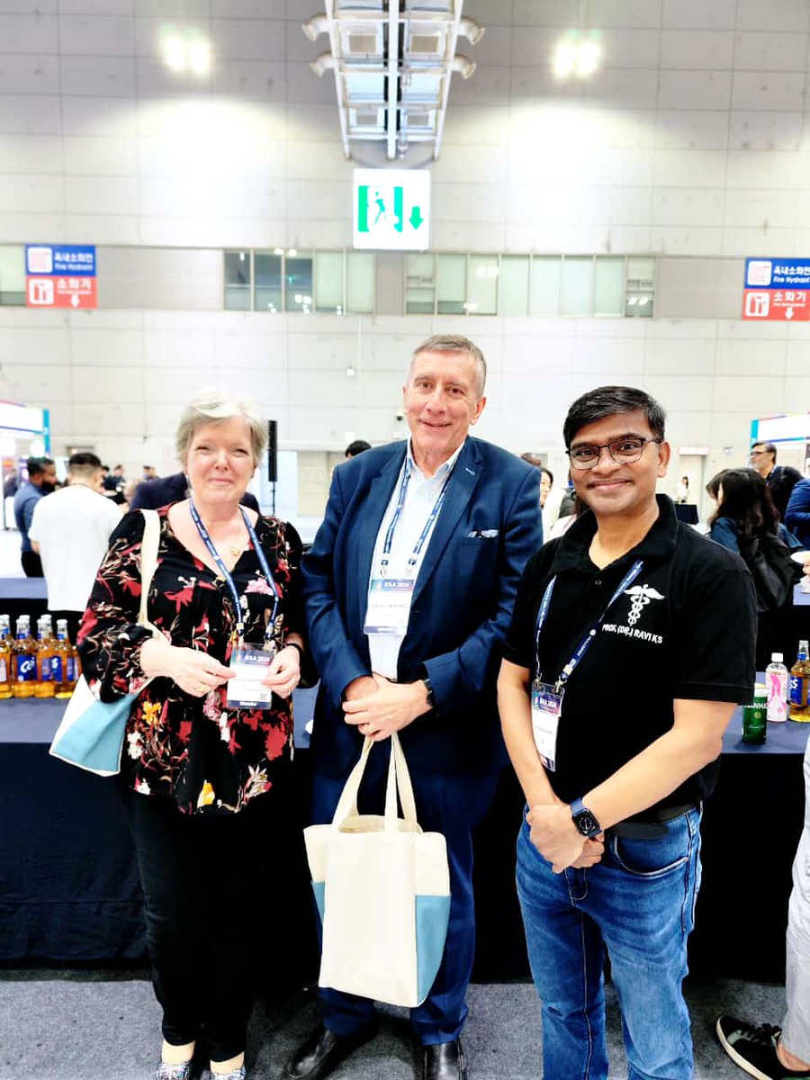 drksravi's tweet photo. Editor-In-Chief, Argentina, France and India 😊🙏
#IFAA World Congress 2024 #SouthKoreaDay1 @njca_info https://t.co/SCfRSEY5jd