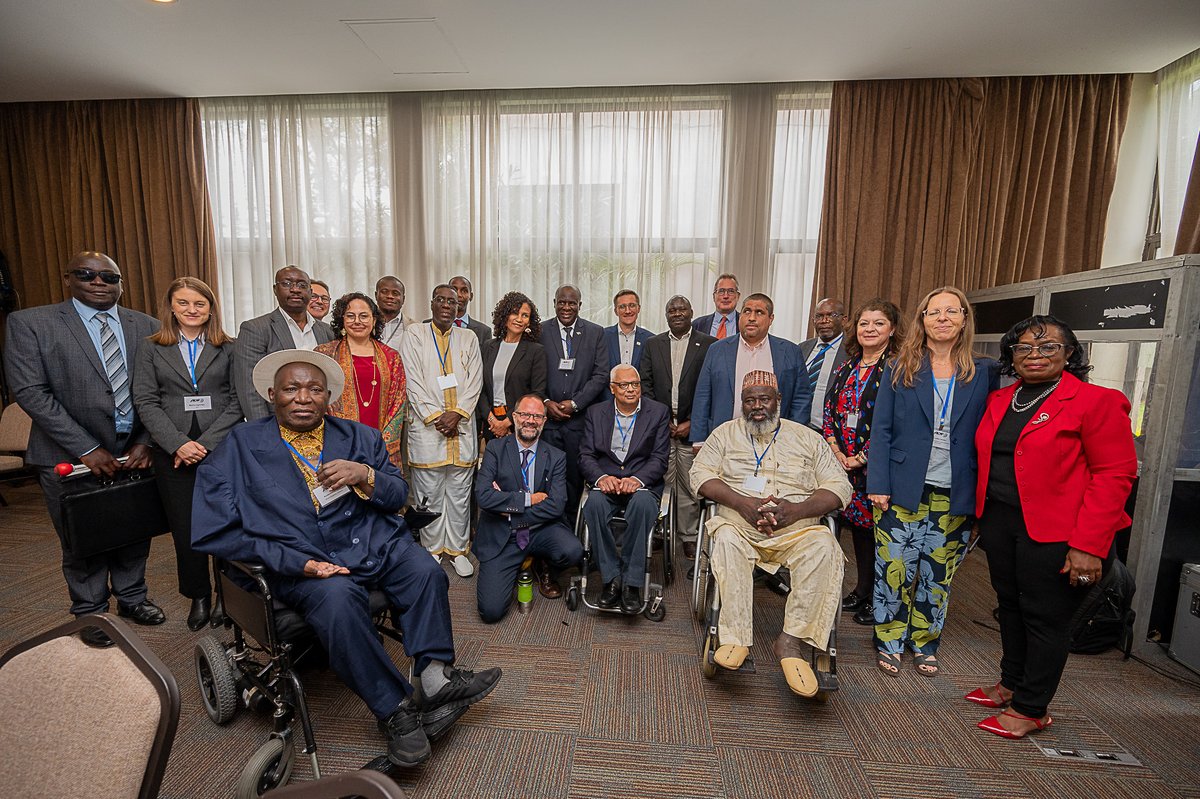 GDS_Disability's tweet photo. @CBM_Global @cbmWorldwide @IDA_CRPD_Forum @ADFSecretariat @GPInclusion @BMZ_Bund @FCDOInclusive @UKinKenya @UNICEFAfrica As part of the African Pre Summit, we hosted a high-level side meeting with dignitaries to ensure #VoicesOfAfrica are central as we advance the #GDS2025 commitments. https://t.co/SkQBycDeLh