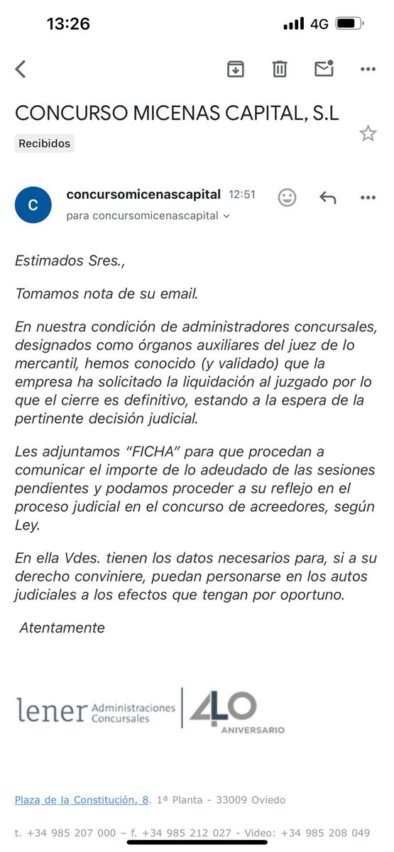 Confirmada la estafa de @Hedonai, pero siguen vendiendo servicios con promotoras difrentes. No contratéis nada con ellos . NO CUMPLIRÁN