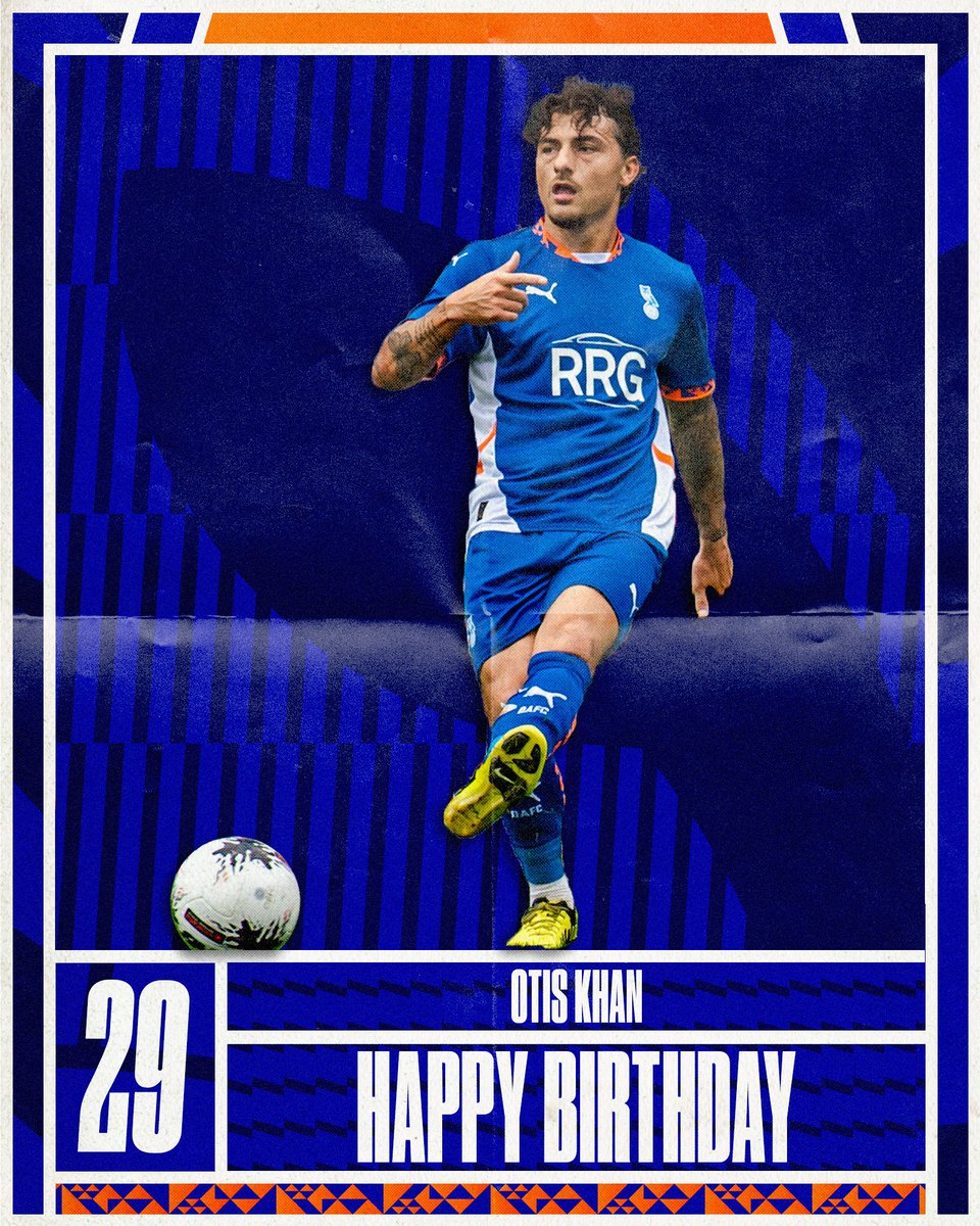 🎂 Happy birthday, <a href="/OtisKhan63/">Otis Khan</a>!  #oafc
