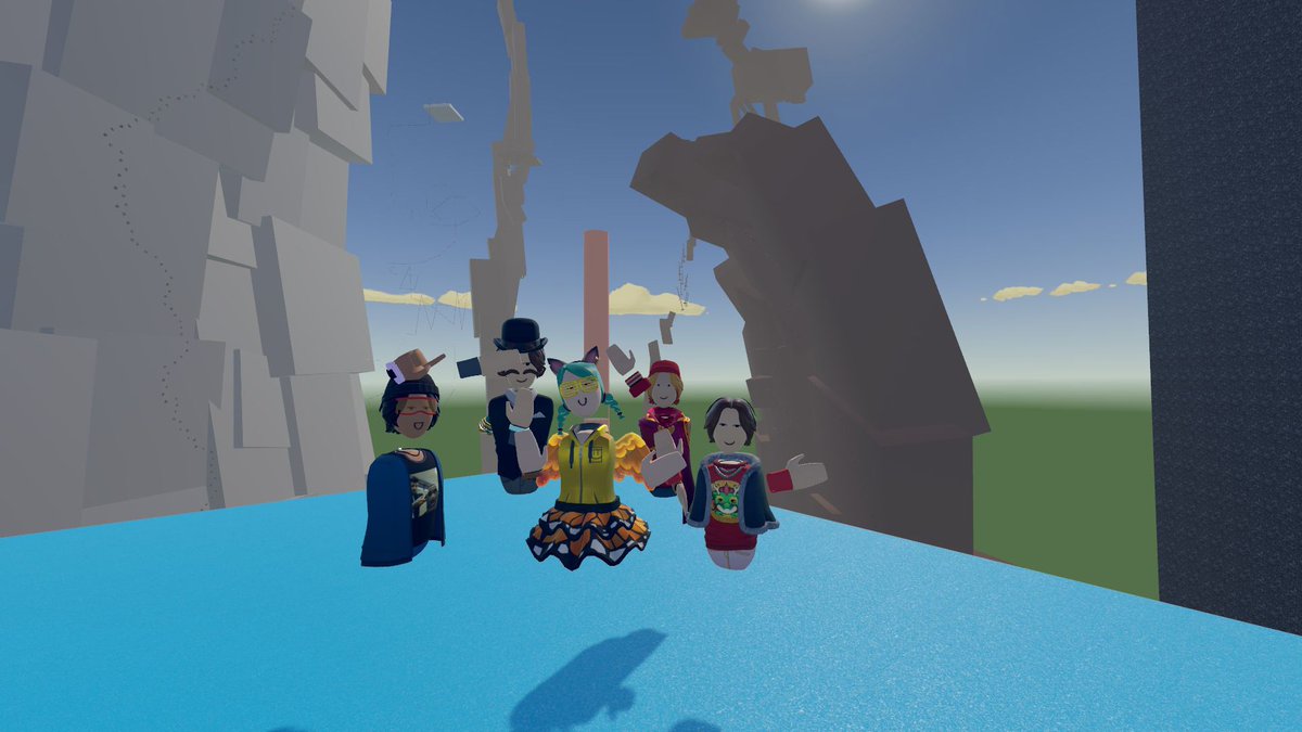 TarapeuticVR's tweet photo. Visited EpicRockClimbing yesterday - that map brings me so much nostalgia. #recroom #rrcommunity #recroomphotos #rockclimbing #vr https://t.co/bfJfX1BNII