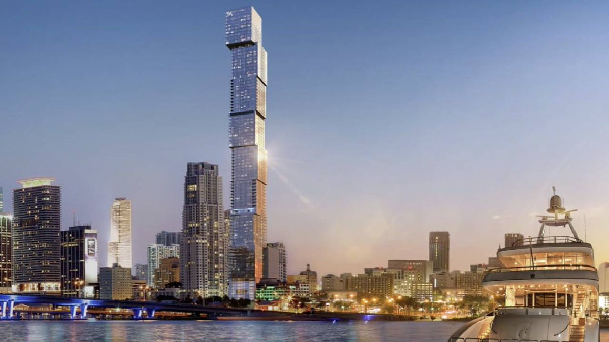 OdayNavarro's tweet photo. #MarthaRiosRealtor #inversionesenmiami 
🏆 El rascacielos más alto de Florida te espera. Waldorf Astoria Miami: donde el lujo se encuentra con la innovación. Descubre por qué es la inversión del siglo. ¡No te lo pierdas! 💎🌇 
https://t.co/mdVXZrSTMN https://t.co/C9dS1XA6Qi