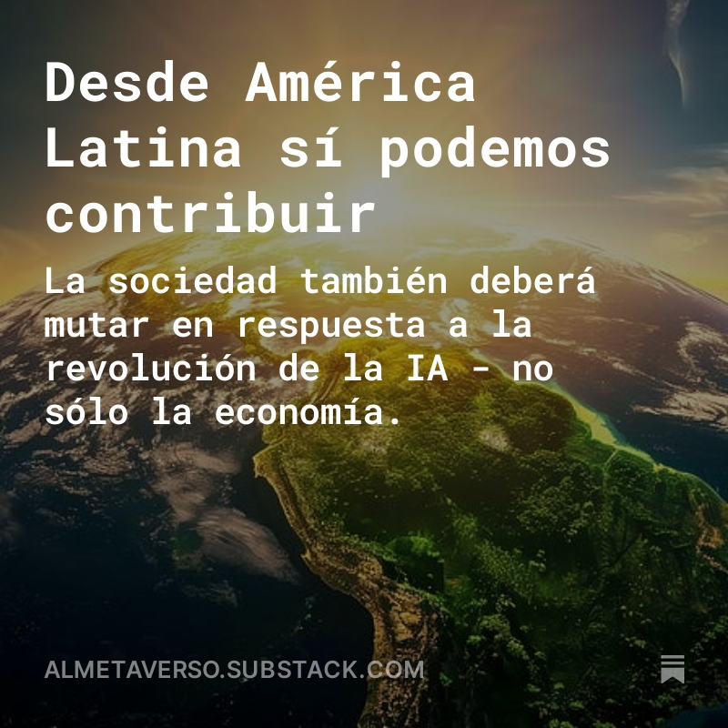 PaoloMiscia's tweet image. El estímulo de esta semana en @almetaverso -
almetaverso.substack.com/p/desde-americ…