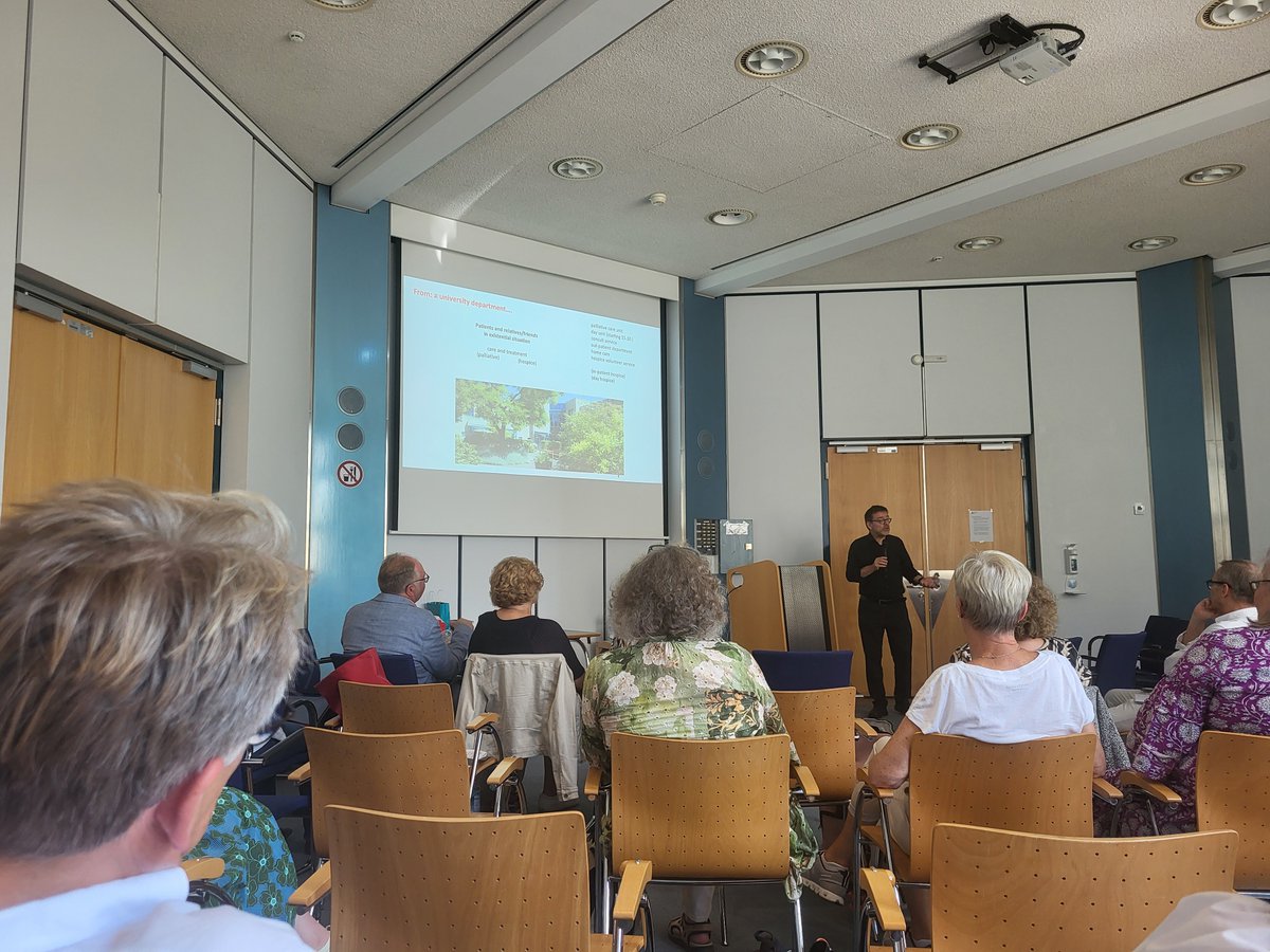 The Last Aid Conference is running in Cologne, Germany this year.  Professor Raymond Voltz, Head of Palliative Care, Cologne University Hospital is currently speaking.
<a href="/CEOHighlandHos/">Kenny Steele</a> <a href="/HighlandHospice/">Highland Hospice</a>