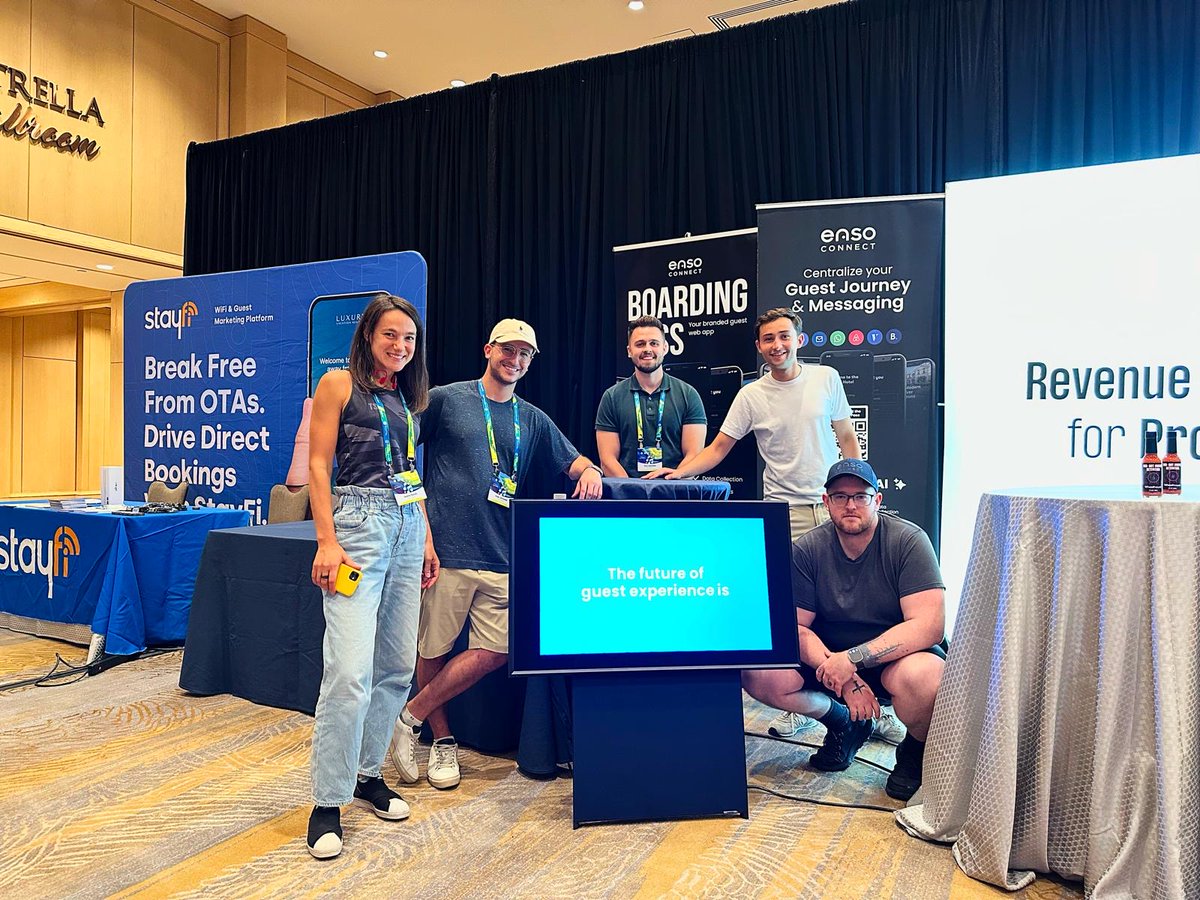 EnsoConnect's tweet image. #StreamlineSummit 2024: We're at Booth #24! 🚀
#VacationRental pros, discover how to make every guest interaction:

Smooth 🧈
Memorable 🎉
Profitable 💰

Experience #AI-powered hospitality magic!
Stop by &amp;amp; level up your guest experience game.

#ShortTermRentals #HospitalityTech